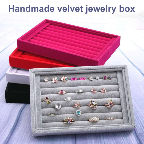 Velvet Ring Display Tray