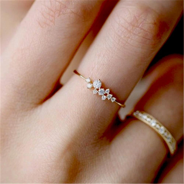 Fine Rhinestone Crystal Ring