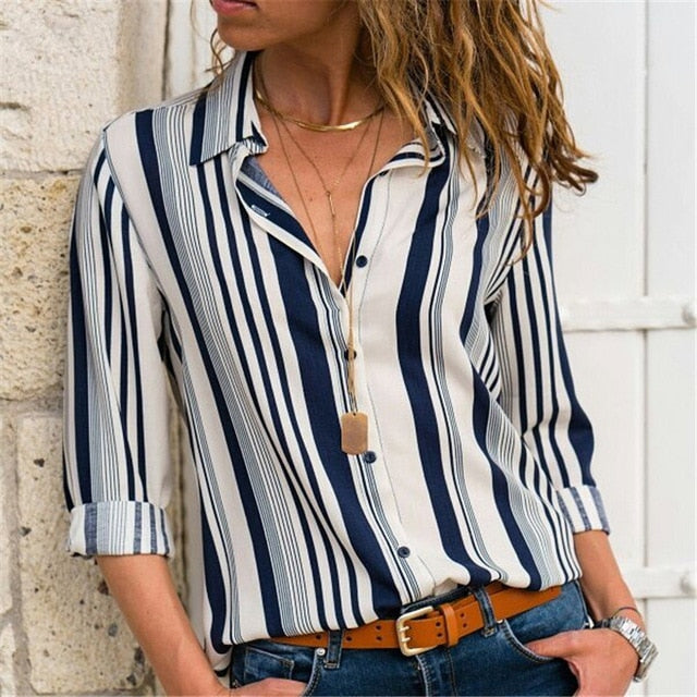 Nautical Stripes Blouse