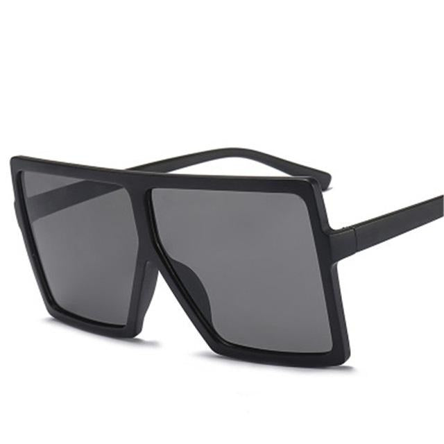 Nina - Oversized Flat Top Square Sunglasses